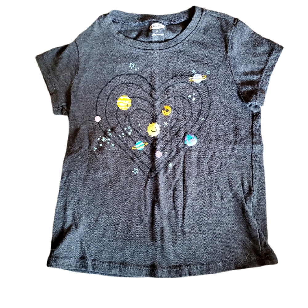 Solar System Graphic T for Toddlers